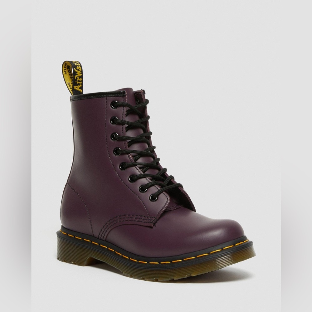 Plum Doc Marten boots